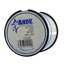 Ande Premium Clear Mono 1 lb Spool