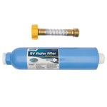 CAMCO In-Line Water Filter With Flex Hose