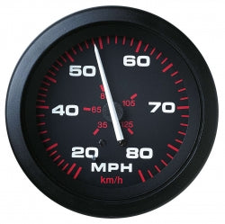 Sierra Amega Series Speedometer 80 MPH